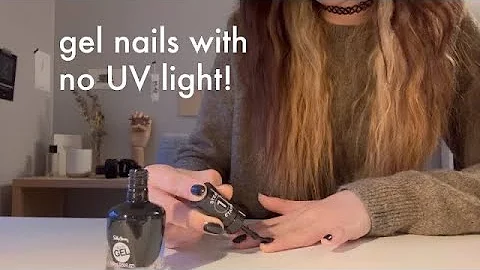gel nails at home: no UV lamp needed! 💅🏼 sally hansen miracle gel polish
