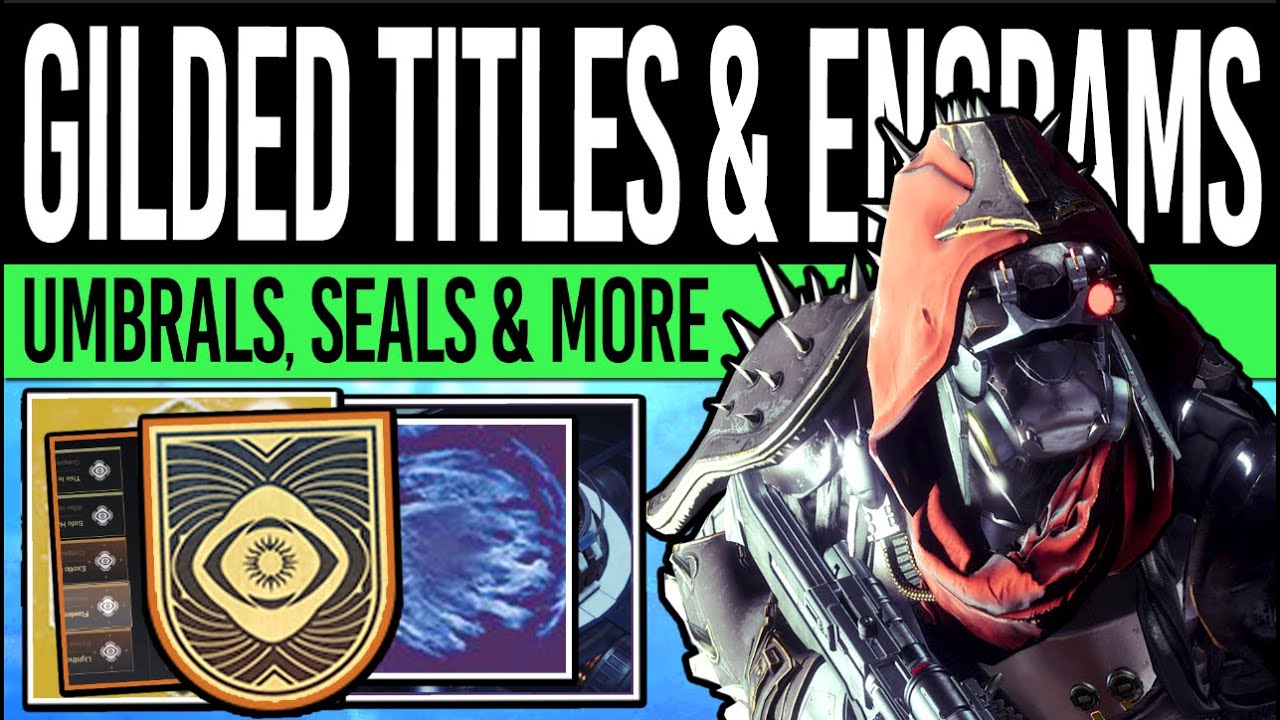 Destiny 2 | NEW GILDED TITLES! Season 13 Engrams! Recaster Vendor, Content Removal, Rewards, Crow!