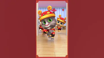 Lunar New Year Dance Talking Tom Shorts 