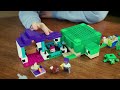 Video: LEGO® 21254 Minecraft bruņurupuču pludmales māja