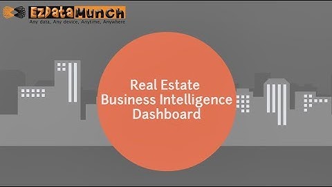 Real Estate Dashboard | Real Estate Kpi - EzDataMunch