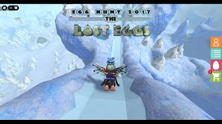 Playing the Roblox Egg Hunt