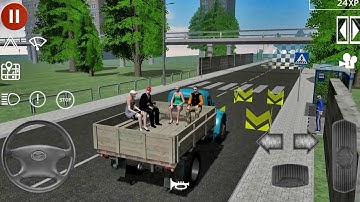 Public Transport Simulator SHORT VERSION #1 - Android IOS gameplay