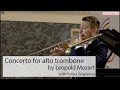 Peter Steiner - Concerto for alto trombone (Leopold Mozart)