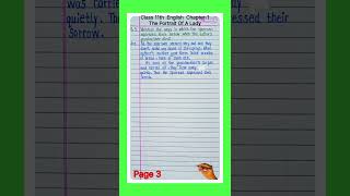 The portrait of a lady question answer. class 11 english chapter 1 question answer. hornbill
