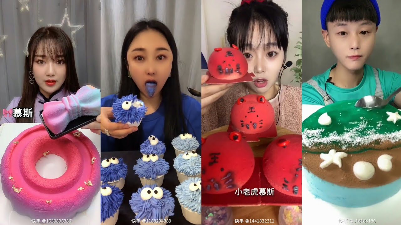 ASMR MOUSSE CAKE, GIANT MOCHI COMPILATION || KWAI EATING