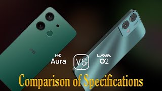 HMD Aura vs. Lava O2: A Comparison of Specifications