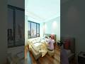 This Genius Bedroom Layout Solves All Small-Space Problems #shorts