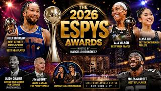Jalen Brunson DOMINATES the 2026 ESPYs! 🏆 Every Winner & Biggest Moments #espys