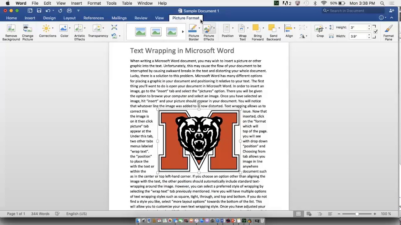 How to use text wrapping in Microsoft Word 2016 (Mac) - thptnganamst.edu.vn