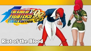 KoF98 UM FE: Orochi Iori, Orochi Leona combo video