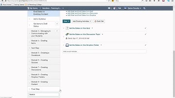 Create a Module or Sub Module