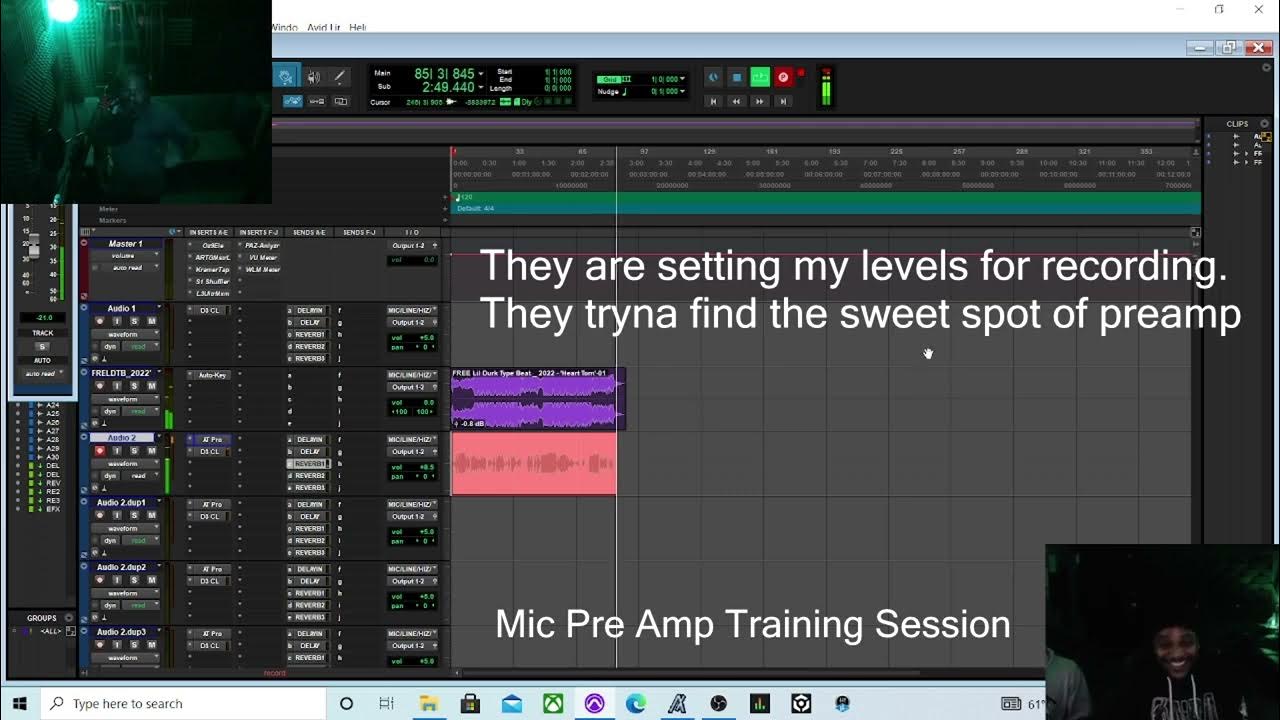 Gain staging with the UA710 Mic Preamp Twinfinity_Training Oddie B and