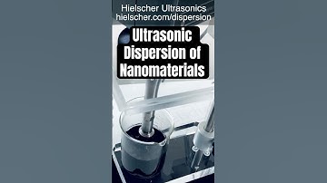 Nano-Dispersion with the Sonicator UP400St #sonication #hielscher