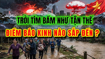 Tiên Tri Bầu Trời Bình Dương Chuyển Màu Tím Bầm Như Tận Thế, Điềm Báo Kinh Hoàng Nào Sắp Ập Đến?