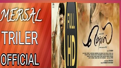 MERSAL  OFFICIAL TRILER 1 BY ATTLEE IN  FULLHD,