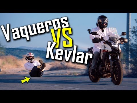 Pantalones KEVLAR VS ASFALTO - Ropa de Moto vs Ropa de Calle
