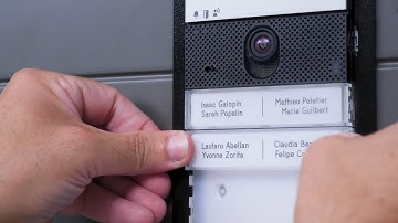 Het Comelt Ultra 2-draads drukknoppaneel | Slimme installatie en programmering