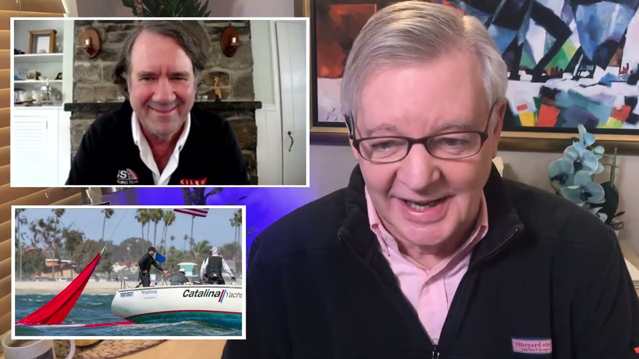 TOM EHMAN LIVE #521 — Guest Dave Perry (USA), esteemed coach and racing rules expert