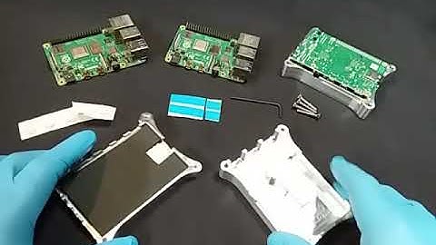 Raspberry Pi 4 Wicked Aluminum Case Assembly Instructions (2GB version)