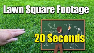 Lawn Square Footage Calculator