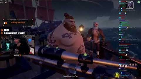 Epic Journey in Sea Of Thieves with Summit1G, TimTheTatman & CouRageJD (with chat)