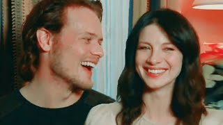 Sam & Caitriona's Adorable Chemistry - Cutest Moments ^^