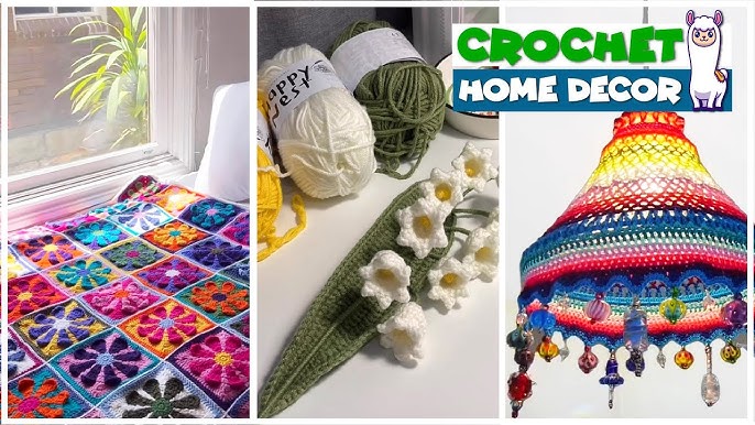 TikTok Crochet Home ????Decor ????/ Room Decoration Compilation #5 ...
