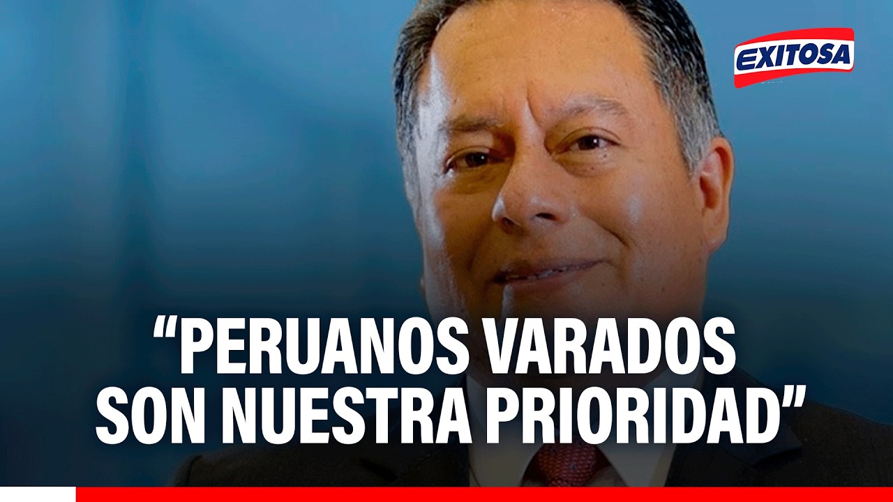 🔴🔵Más de 5 mil peruanos se encuentran en Medio Oriente, indica embajador Pedro Bravo