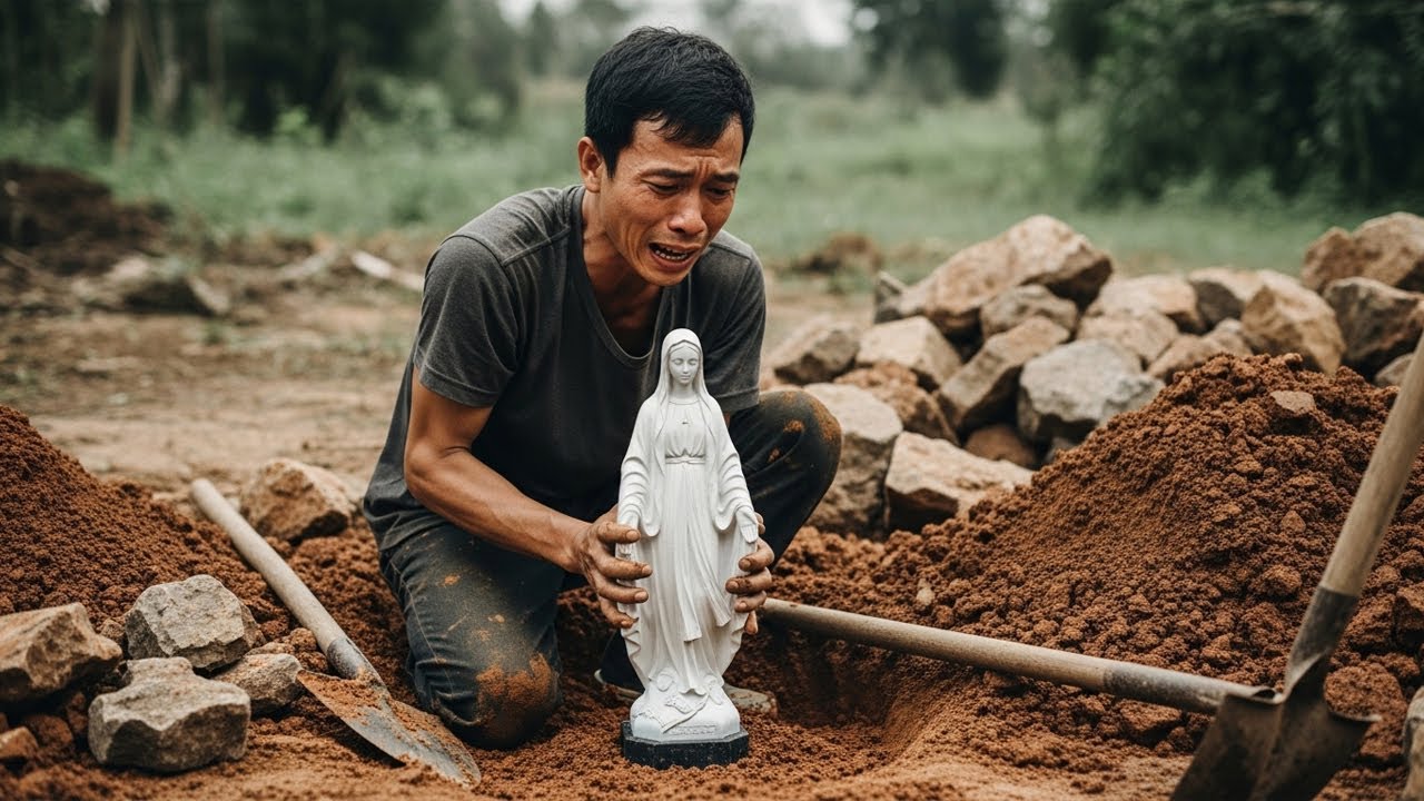 Thợ Hồ Nghèo Đào Được Tượng Đức Mẹ Chôn Dưới Đất – Từ Đó Cuộc Đời Anh Sang 1 Trang Mới