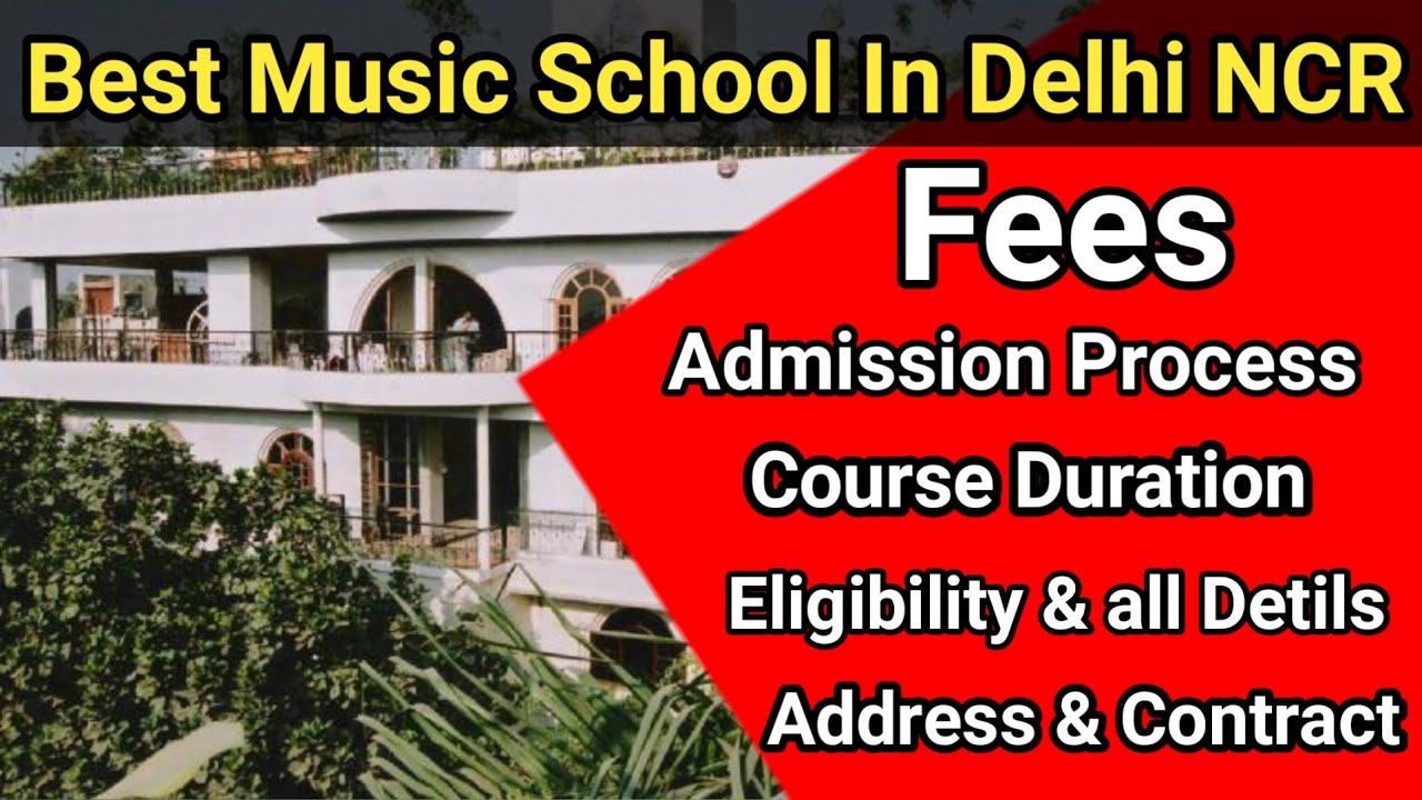 Best Music School in Delhi NCR - Top 5 Music Schools in Delhi