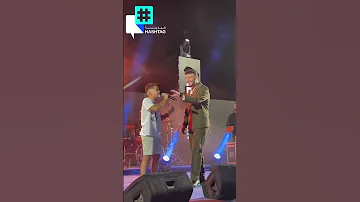 الشامي يغني اغنيه ملكه جمال الكون مع الولد الصغير تصاميم الشامي اكسبلور ستوريات الشامي اغاني 