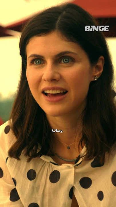 Alexandra Daddario's infamous bikini scene | The White Lotus | BINGE