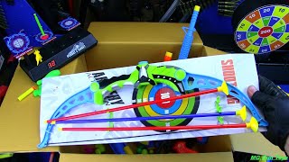 New Bow & Arrow Toy Set Colored toy gun -  Nerf gun