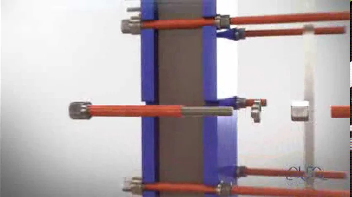 Alfa Laval lock washer on gasketed plate heat exchanger