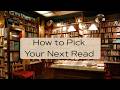 How Do You Know What Book to Read Next?
