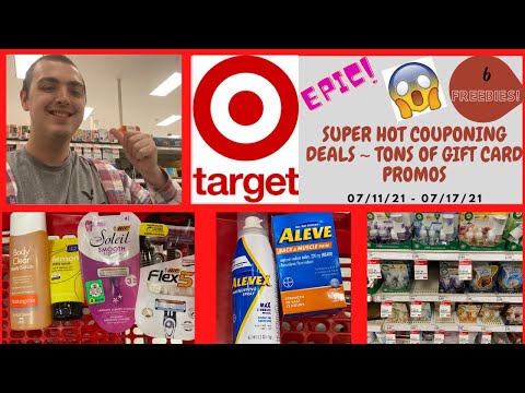 SUPER HOT TARGET COUPONING DEALS! ~ 6 FREEBIES! ~ TONS OF GIFT CARD PROMOS!