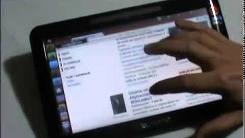 Ekoore ET10TA Tablet PC  Ubuntu 10.10