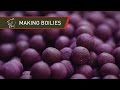 Carp fishing - Making Purple Monster Squid boilies at the Nash Bait factory with Gary Bayes