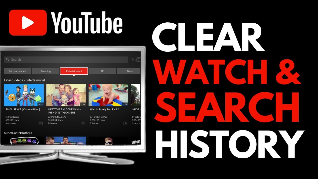How To Clear Youtube Search History On Tv