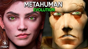 Humans in Unreal Engine 5.2 are now TOO REALISTIC | The Evolution of Metahumans (2000 - 2023)