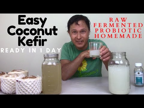 Videó: A Coconut Kefir Az új Szuperétel?