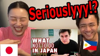 Japanese React to '12 things not to do in Japan'