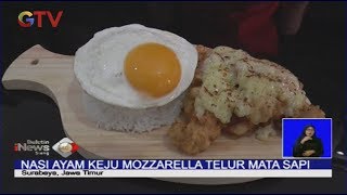 Nasi Ayam Keju Mozarella Telur Mata Sapi Sajian Sehat di Tengah Wabah Corona BIS