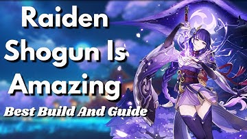 *NEW* RAIDEN SHOGUN GUIDE! Best Raiden Shogun Build- Weapons & Artifacts (Genshin Impact 3.3)