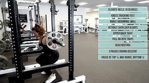 Squat - Heels Elevated - BB - 3-Pause Eccentric | KILO Exercise Demo