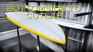 POV surfboard lamination (pt.1)