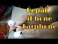 How to repair an iPhone earphone at home
