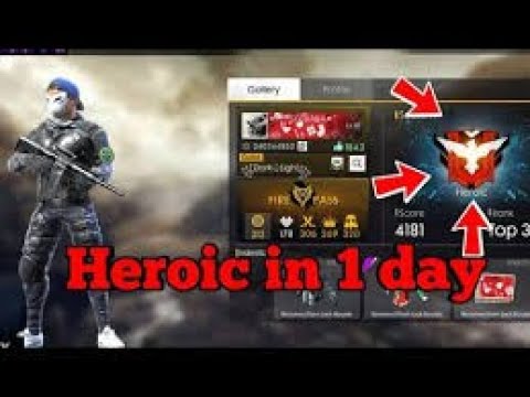 Global No. 1 Player In 1 Day Free Fire Tips & Trick For ...