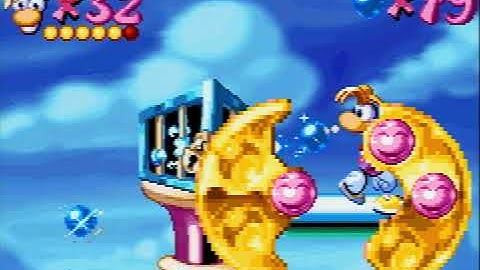 Rayman Advance 100% - Allegro Presto - GBA Cages Locations
